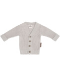 Babys Only: Baby Strickjacke Bio-Baumwolle warm linen Soul 62