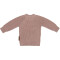 Pullover in rosa mit kleiner Knopfleiste und Druckknöpfen