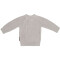 Pullover in warm linen mit kleiner Knopfleiste und Druckknöpfen