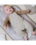 Babys Only: Baby Latzhose Bio-Baumwolle warm linen 74
