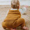 Babys Only: Baby Latzhose caramel Bio-Baumwolle Soul 68
