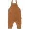 Babys Only: Baby Latzhose caramel Bio-Baumwolle Soul 74
