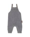 Babys Only: Baby Latzhose grau Bio-Baumwolle Soul 56
