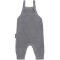 Babylatzhose in grau mit kleinen Zierknöpfen