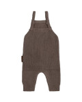 Babylatzhose in mokka braun mit kleinen Zierknöpfen