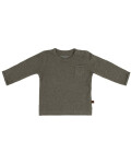 Babys Only: Baby Pullover Bio-Baumwolle Melange khaki 56
