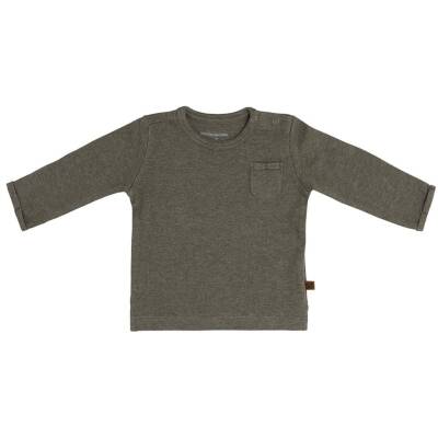 Babys Only: Baby Pullover Bio-Baumwolle Melange khaki 68