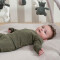 Babykollektion Melange Babypulli und Babyhose in khaki kombiniert