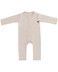 Babys Only: Baby Strampler Bio-Baumwolle Melange linen 56