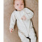Babystrampler aus Jersey in warm linen toll zum kombinieren mit der Serie Soul
