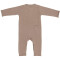 Babys Only: Baby Strampler Bio-Baumwolle Melange braun 62