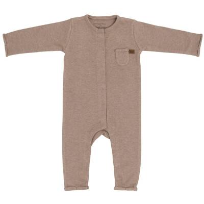 Babys Only: Baby Strampler Bio-Baumwolle Melange braun 68