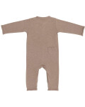 Babys Only: Baby Strampler Bio-Baumwolle Melange braun 68