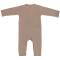 Babys Only: Baby Strampler Bio-Baumwolle Melange braun 68
