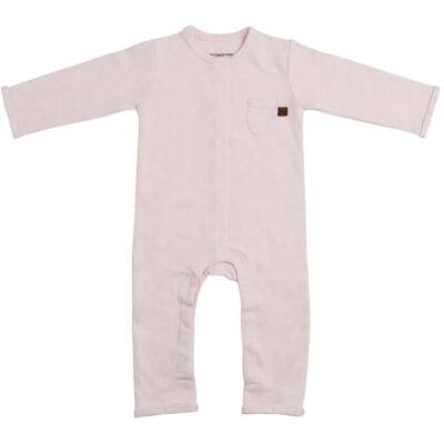 Babys Only: Baby Strampler Bio-Baumwolle Melange rosa 62
