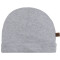 Babys Only: Baby Mütze Bio-Baumwolle Melange grau 0-3 Monate