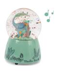 Moulin Roty: Schneekugel mit Musik Elefant