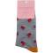 Miss Sparrow: Bambus Socken Damen Marienkäfer navy