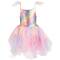 Great Pretenders: Feenkleid Regenbogen mit vielen Pailletten für Kinder von 5-6 Jahren