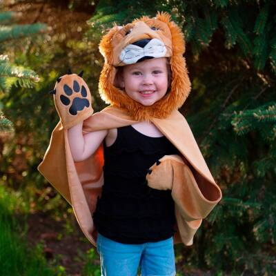 Great Pretenders: Kostüm Löwe Umhang von 4-6 Jahre