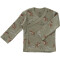 Fresk: Baby Wickelshirt Oliv Deer Bio Baumwolle 3-6 Monate - 62/68