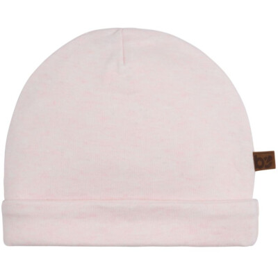 Babys Only: Baby Mütze Bio-Baumwolle Melange rosa 3-6 Monate