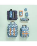 Fresk: geräumiger Kinderrucksack in blau mit...