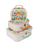 Rex: Pappkoffer Wild Wonder klein 6,5 x16 x12,5 cm