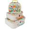 Rex: Pappkoffer Wild Wonder klein 6,5 x16 x12,5 cm