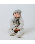 Babys Only: Baby Strickmütze mit Teddyfutter Bio-BW 3-6 Monate