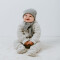 Babys Only: Baby Strickmütze mit Teddyfutter Bio-BW 3-6 Monate