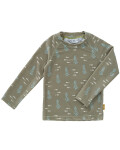 Fresk: Badeshirt UV-Schutz 50 Langarm Ocean blue 122/128
