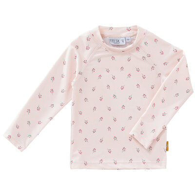 Fresk: Badeshirt UV-Schutz 50 Langarm Berries rosa 74/80