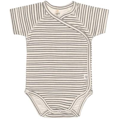 Lässig Babybody Kurzarm gestreift Bio Baumwolle 3-6 Monate - 62/68