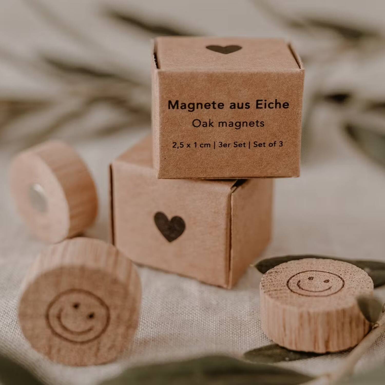Jeujura Holz Magnete 80-teilig - Buchstaben & Zahlen Für Tafeln | Ab 3 Jahren Lernspielzeug