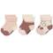 Lässig: Baby Socken Newborn rosa 3erPack 4-10 Mon-15-18
