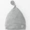 Cloby: Beanie Knot UV Schutz in grau aus Bio Baumwolle