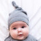 Baby Mütze mit UV-Schutz in grau von Cloby