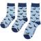 Miss Sparrow: Kinder Socken Bambus Dackel denim 7-9 Jahre
