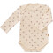 Fresk: Baby Body Langarm Berries creme Bio Baumwolle 6-12 Monate - 74/80