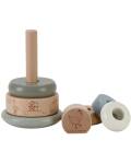 Little Dutch: Steckspiel Little Farm aus Holz mit Ringen...