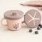 Done by Deer: Schnabelbecher und Snackbecher in rosa Wal Foodies