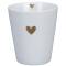 Krasilnikoff: Becher Happy Mug Herz gold