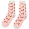 Miss Sparrow: Bambus Socken Damen Dackel-Santa rosa