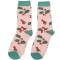 Miss Sparrow: Bambus Socken Damen Winter Hedgerow