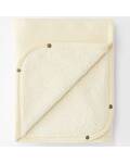 Cloby: Babydecke Teddy creme Multifunktional 95x75cm