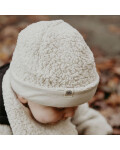Baby Mütze in creme zum Wenden von Cloby