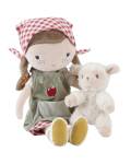 Little Dutch: Stoffpuppe Farmer Rosa mit Schaf 35cm