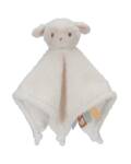 Little Dutch: Schnuffeltuch zum Kuscheln in Creme mit kleinem Schäfchen