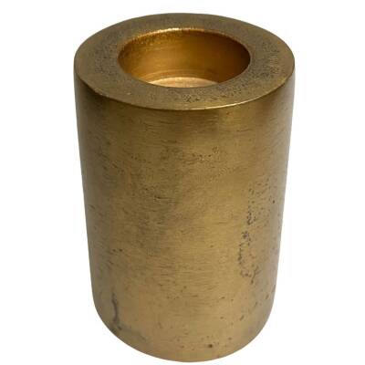 Home Society: Kerzenhalter gold Ravi M für Kerze XL